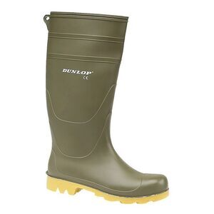 Dunlop Universal PVC Welly / Mens Wellington Boots / Rain Boots / Green